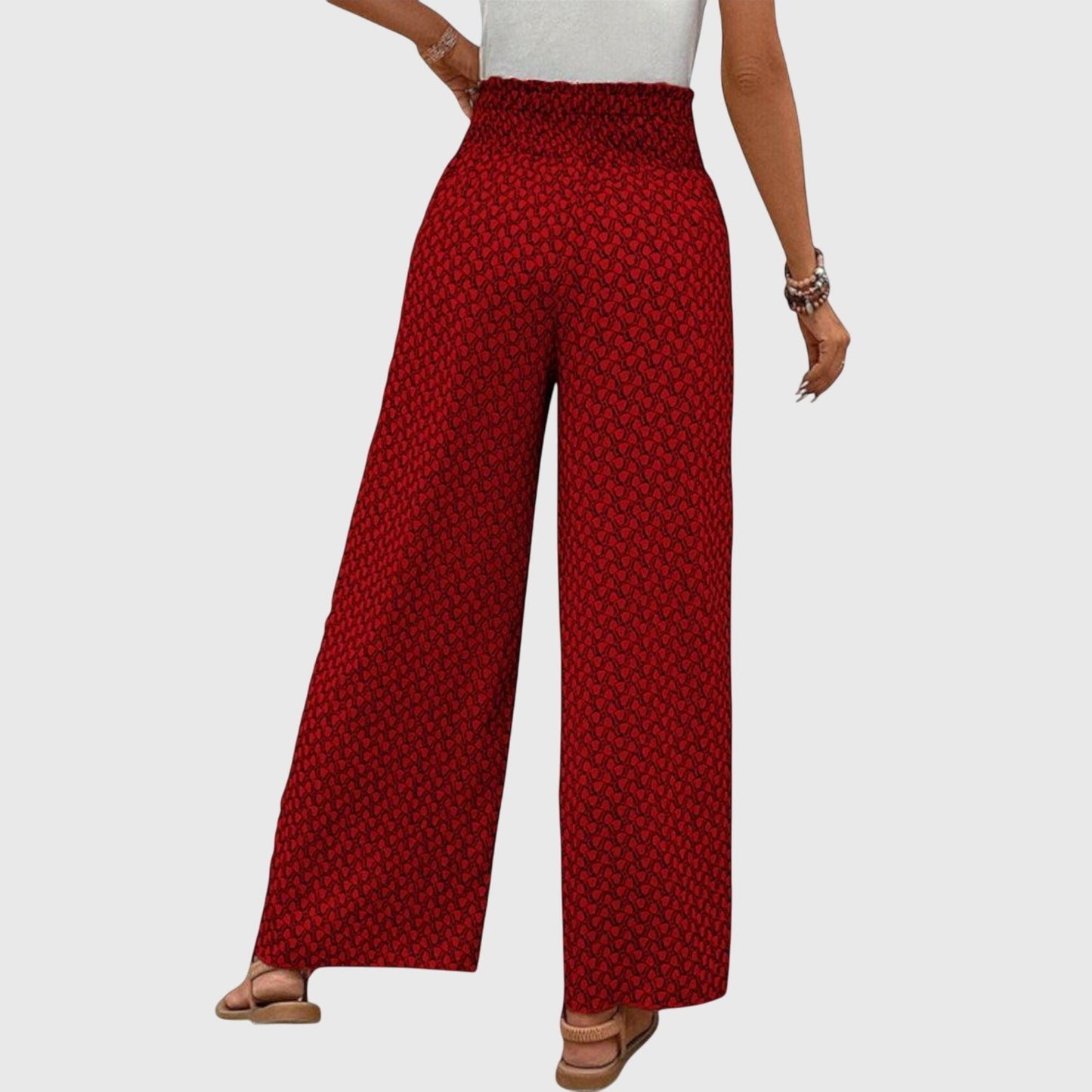 Tina | Women’s Stylish Printed Palazzo Trousers