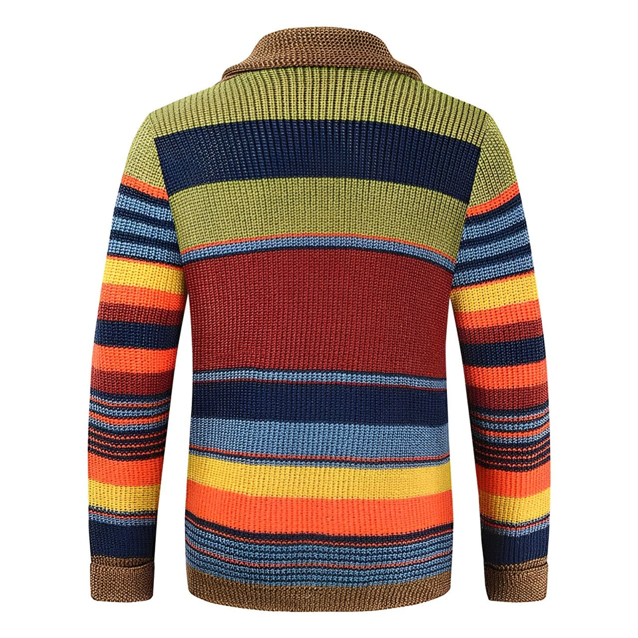 Elliot | Men’s Color-Block Knit Cardigan