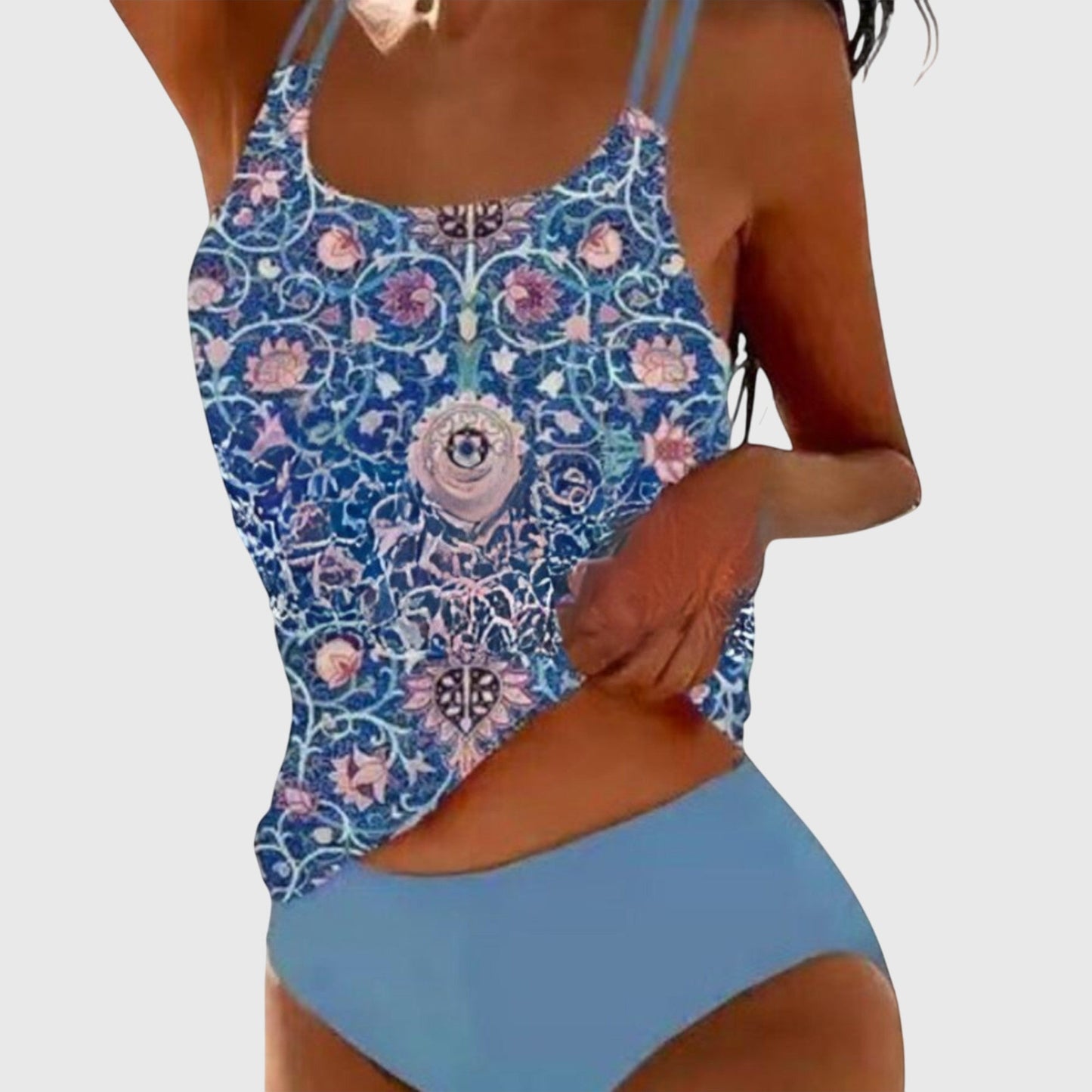Azalea | Women’s Printed Tankini Swimwear Set