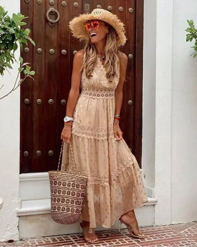 Carmen | Women’s Printed Summer Maxi Dress