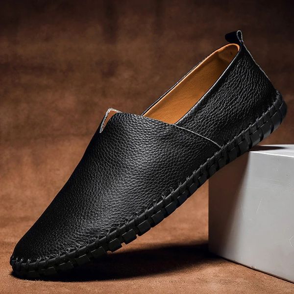 Callahan | Men’s Hand Stitch Slip On Loafers