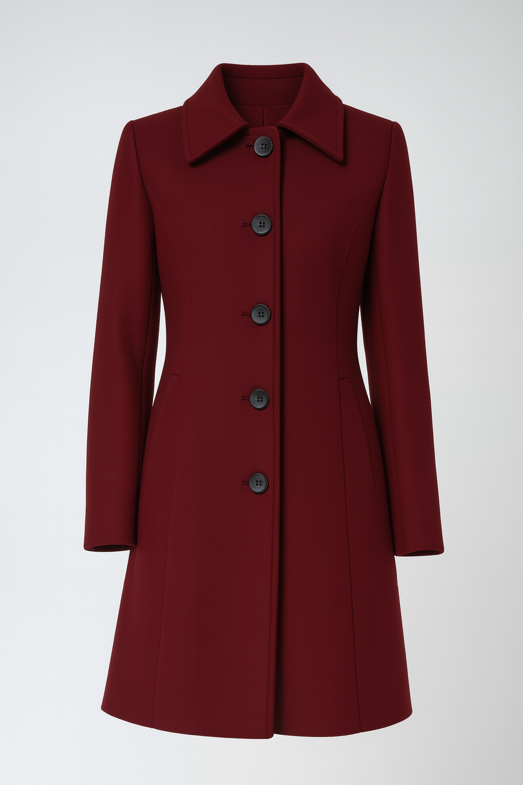 Marisol | Women’s Long Trench Coat with Stylish Collar and Belt