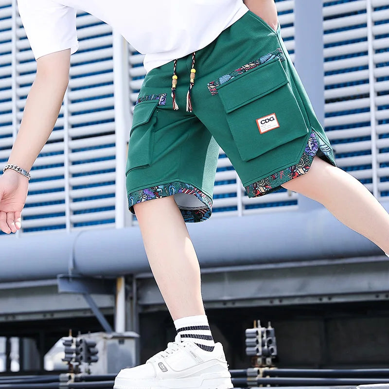 Koa | Men’s Tribal Cargo Shorts with Utility Pockets