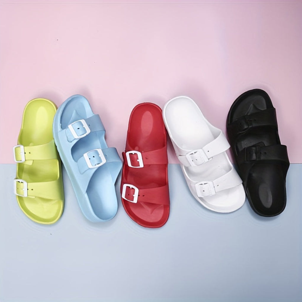 Travis | Men’s Double Buckle Sandals