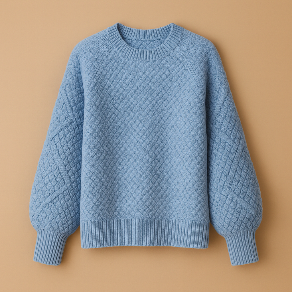 Tessia | Women’s Knitted Jumper with Unique Detailed Design