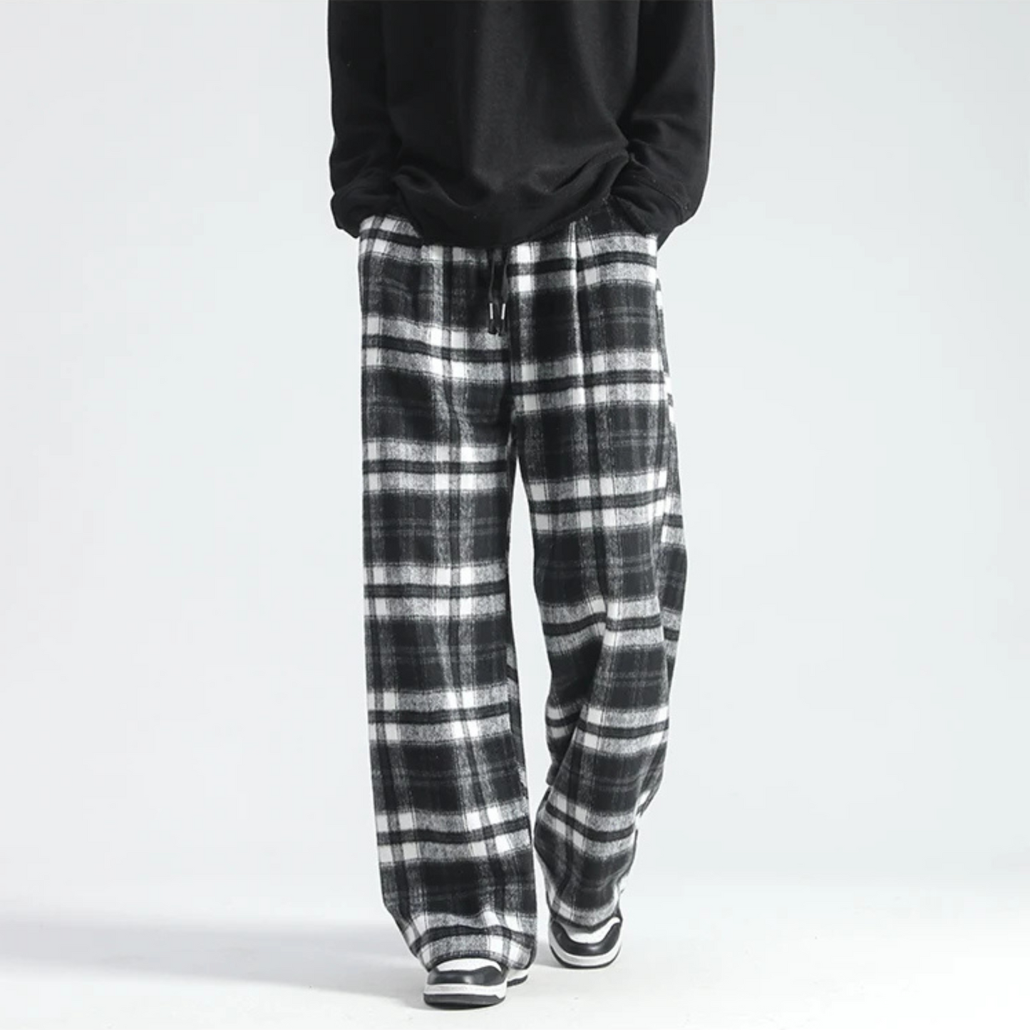 Micah | Men's Pleated Pants with Relaxed Fit