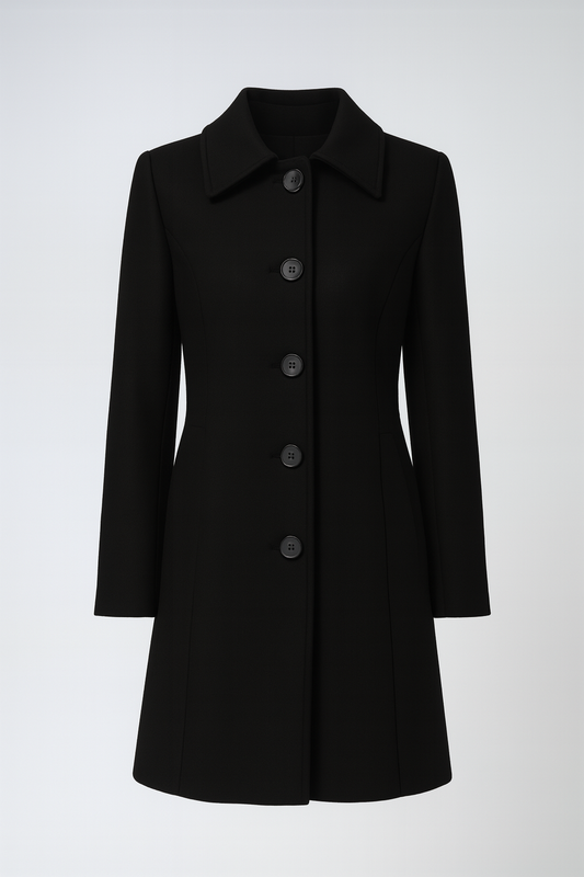 Marisol | Women’s Long Trench Coat with Stylish Collar and Belt