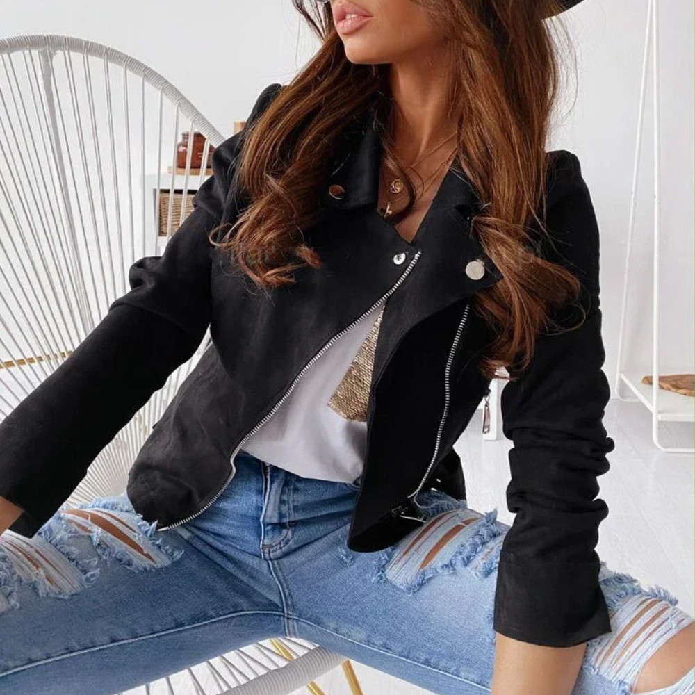 Natalia | Women’s Suede-Style Blazer