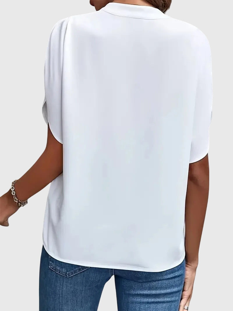 Becky | Women’s Soft Elegant V-Neck Blouse