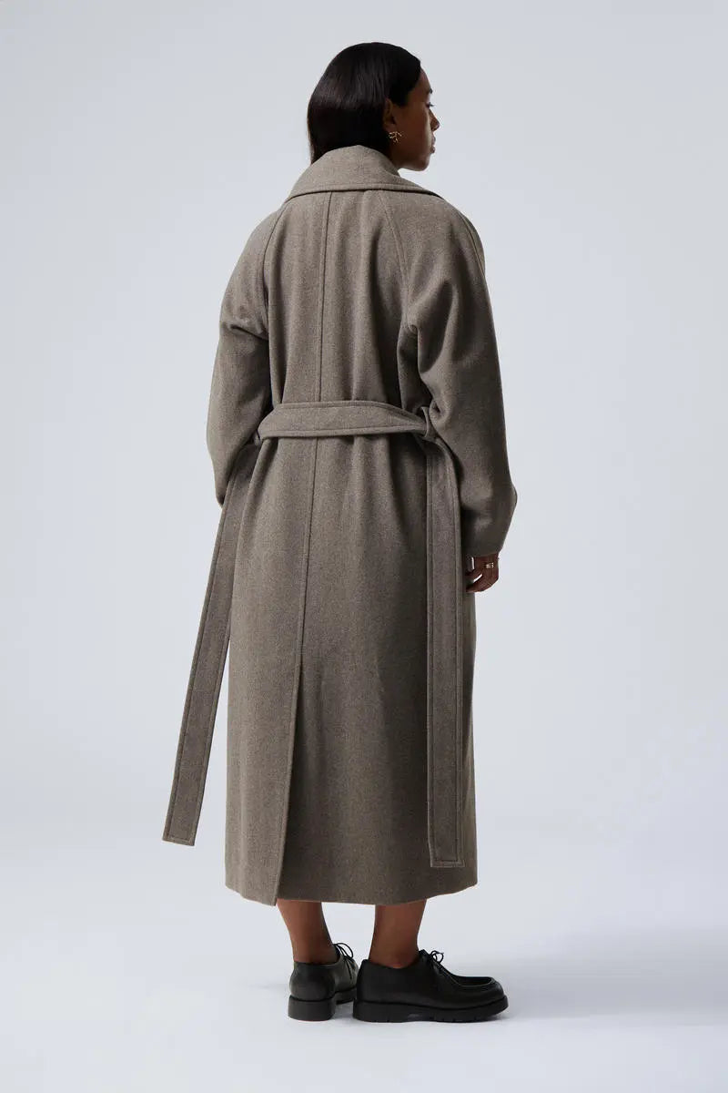 Estelle | Women’s Oversized Long Coat with Wide Cut