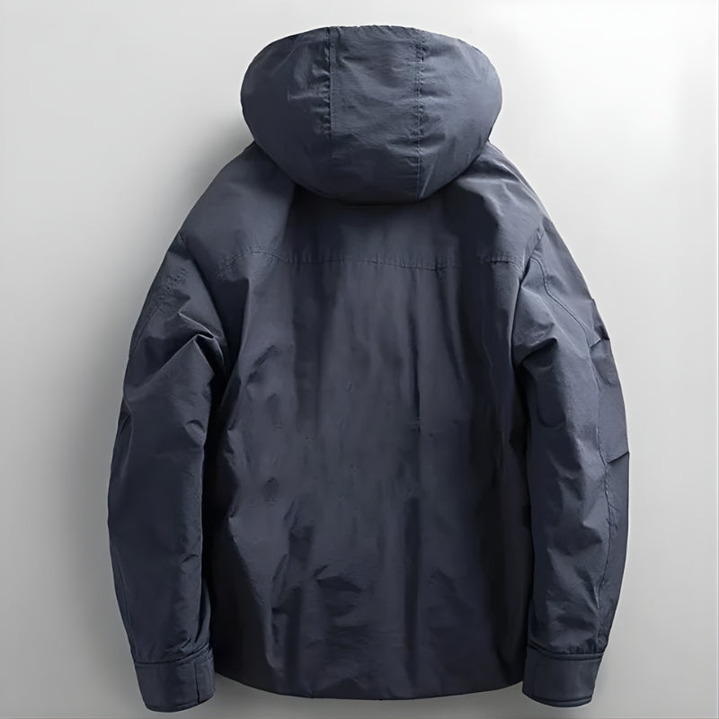 Thomas | Men’s Utility Jacket with Adjustable Hood