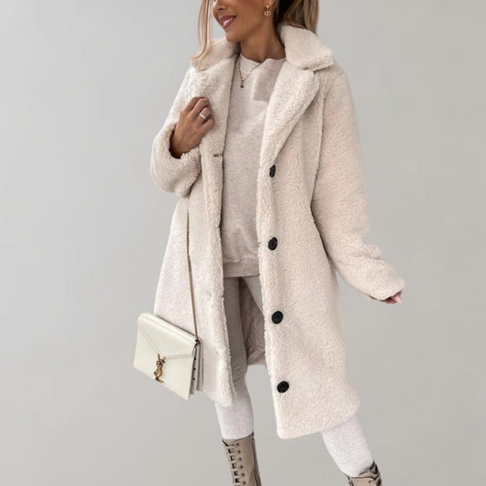 Clarissa | Women’s Fur Trench Winter Coat