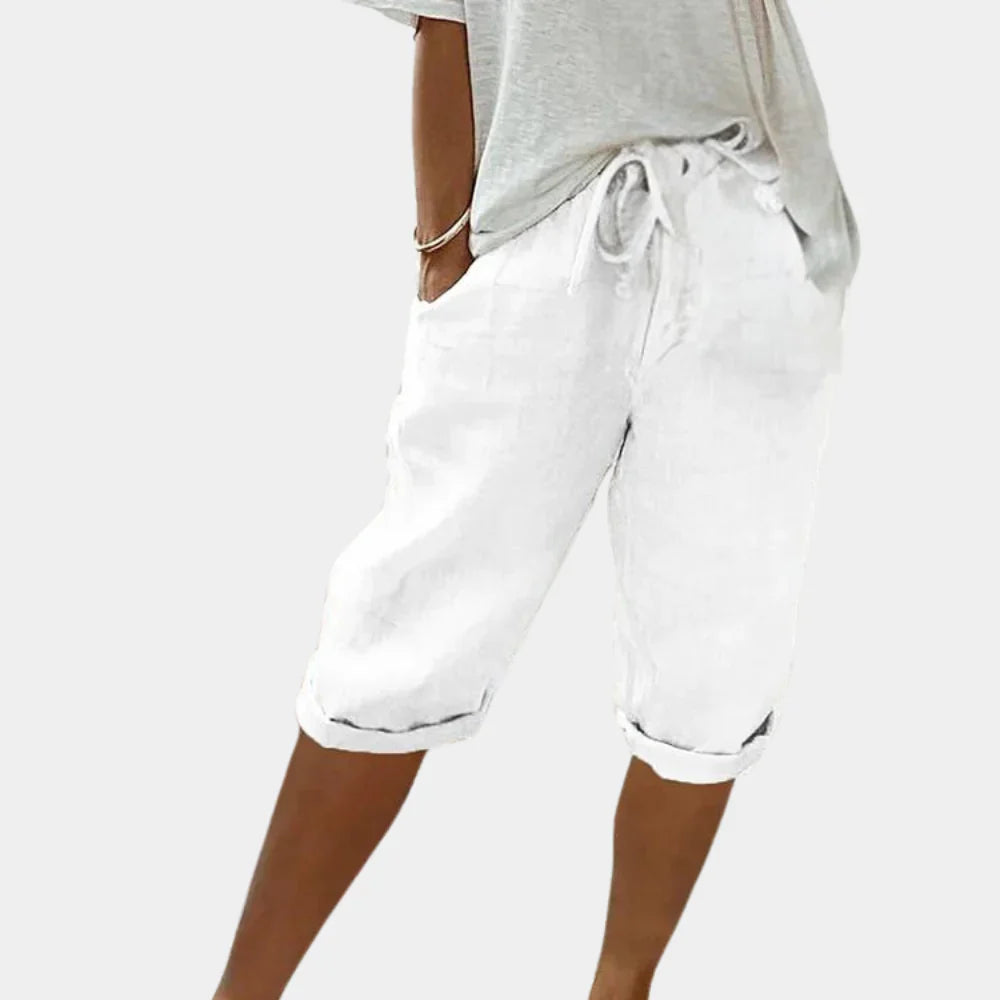 Darcy | Women’s Comfortable Linen-Blend Shorts