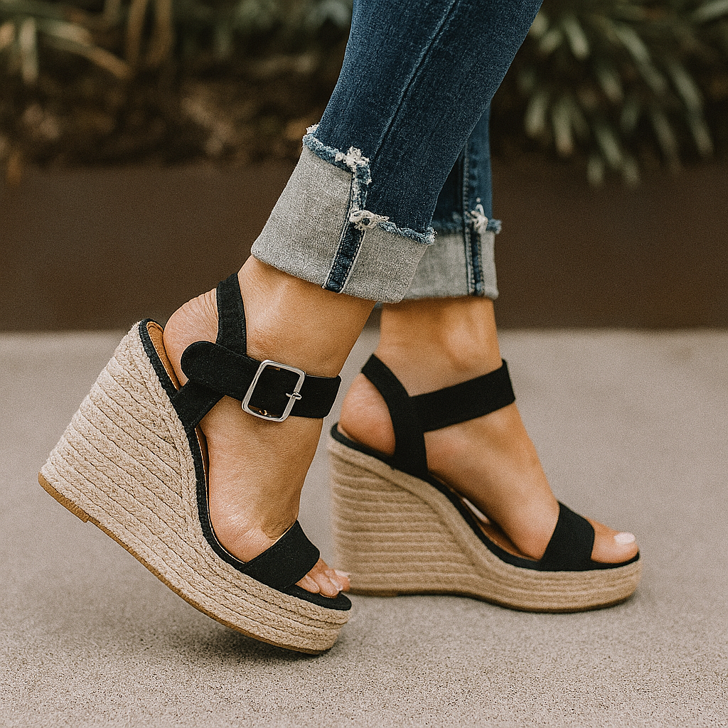 Briella | Women’s Open-Toe Spring Wedge Heel Sandals