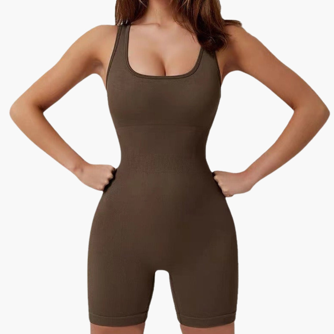 Marlowe | Women’s Sleeveless Sculpting Sports Romper