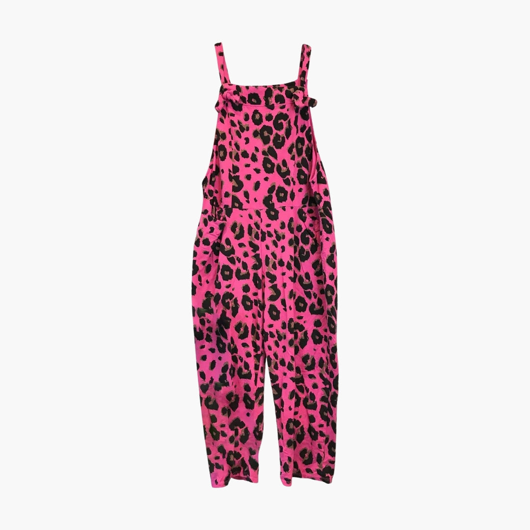 Tina | Women’s Strappy Textured Print Jumpsuit