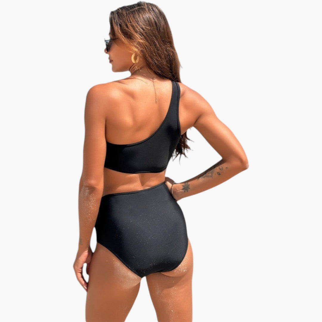 Brixton | Women’s Asymmetrical One-Shoulder Two-Piece Bikini Set