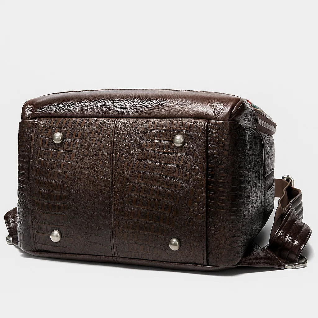 Irelliaa | Sac à Dos Patchwork Relief Artistique