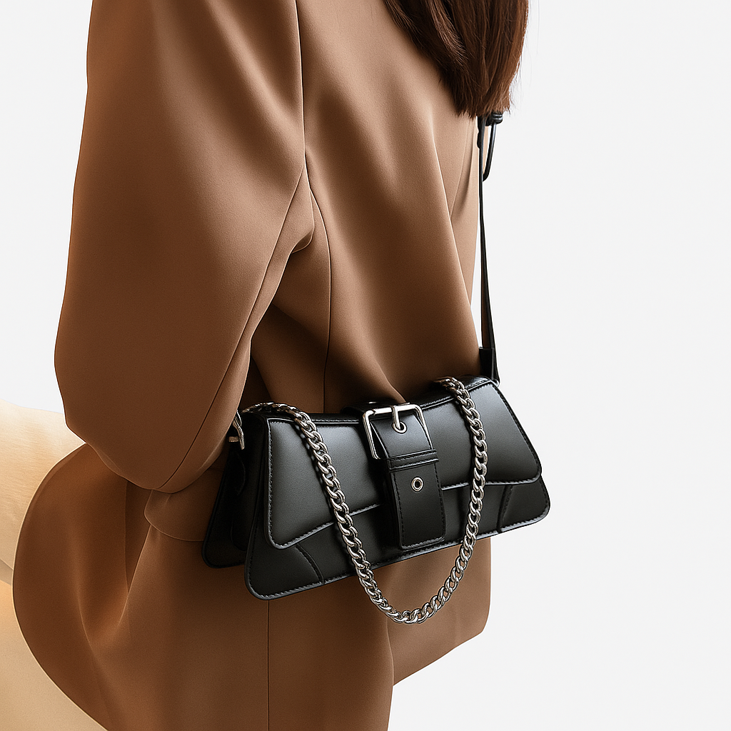 Jorena | Sac Chaîne Structuré Minimaliste