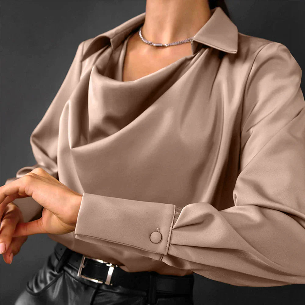 Tessa | Women’s Modern Long Sleeve Blouse