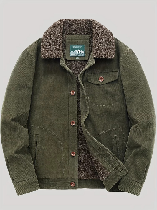 Luca | Men’s Corduroy Trucker Jacket