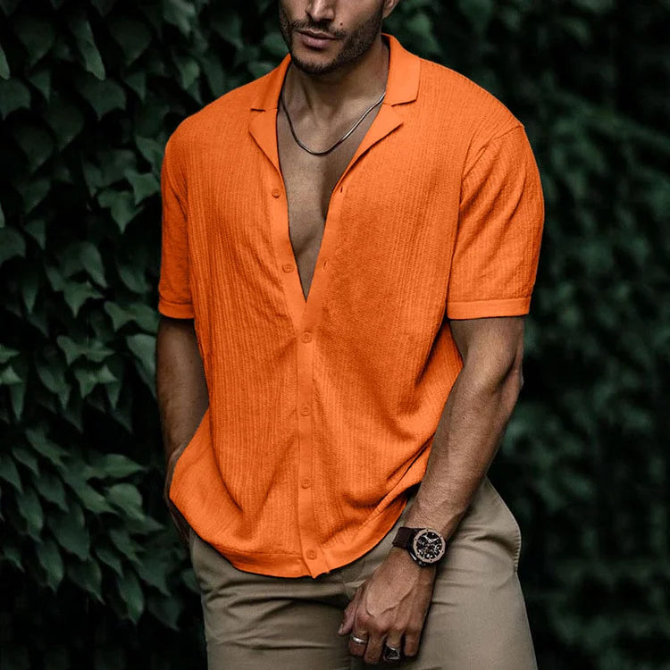 Beckett | Men’s Casual Short Sleeve Button Up Shirt