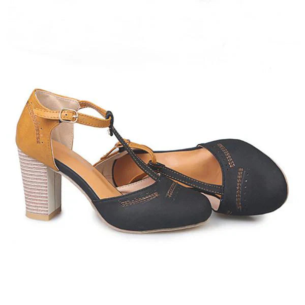 Reagan | Women’s Spring Chunky Heel Mary Janes
