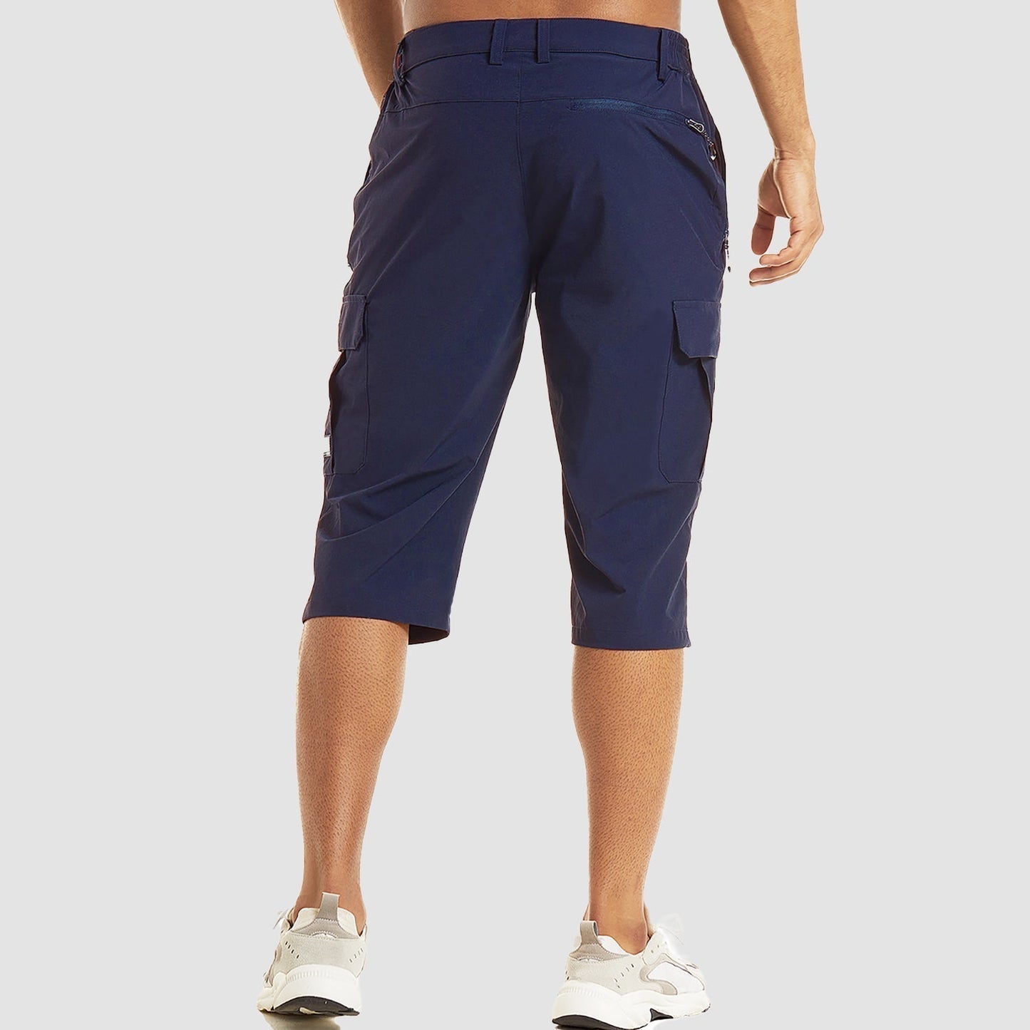 Rhodes | Men’s Cargo Pocket Casual Knee Length Shorts