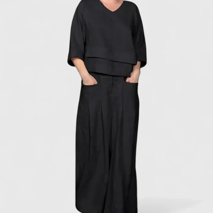 Solara | Women’s Relaxed Linen Two Piece Set