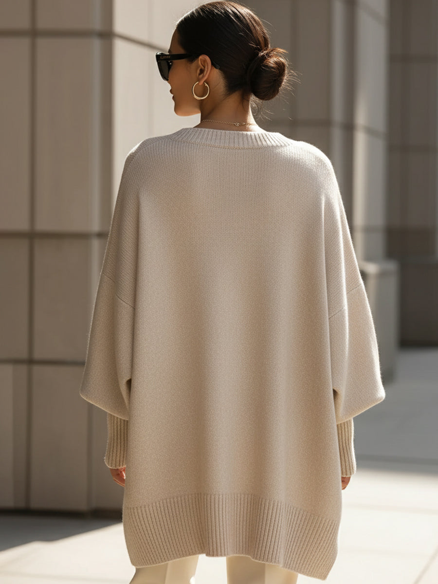 Odessa | Women’s Sophisticated Wool Blend Sweater