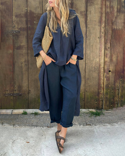 Bristol | Women’s Relaxed Long Tunic and Pant Set