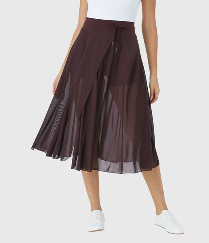 Melanie | Women’s Elegant Flowing Midi Skirt