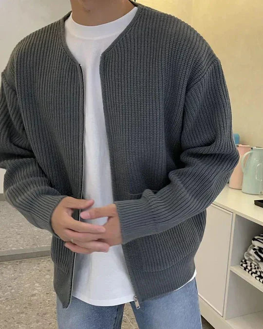 Drake | Men’s Full-Zip Knit Warm Cardigan