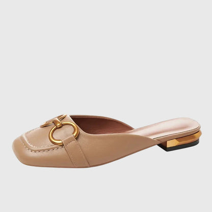 Brynn | Women’s Buckle Detail Slip-On Sandals