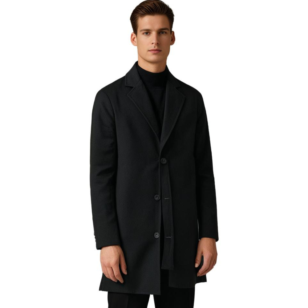 Mark | Men’s Tailored Wool Winter Trench Coat