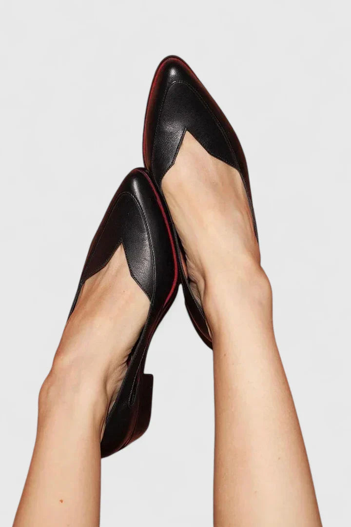 Violetta | Women’s Elegant Pointed Toe Low Heel Flats