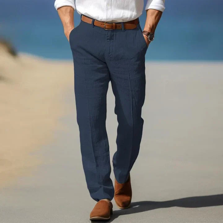 Callum | Men’s Tailored Slim Casual Trousers