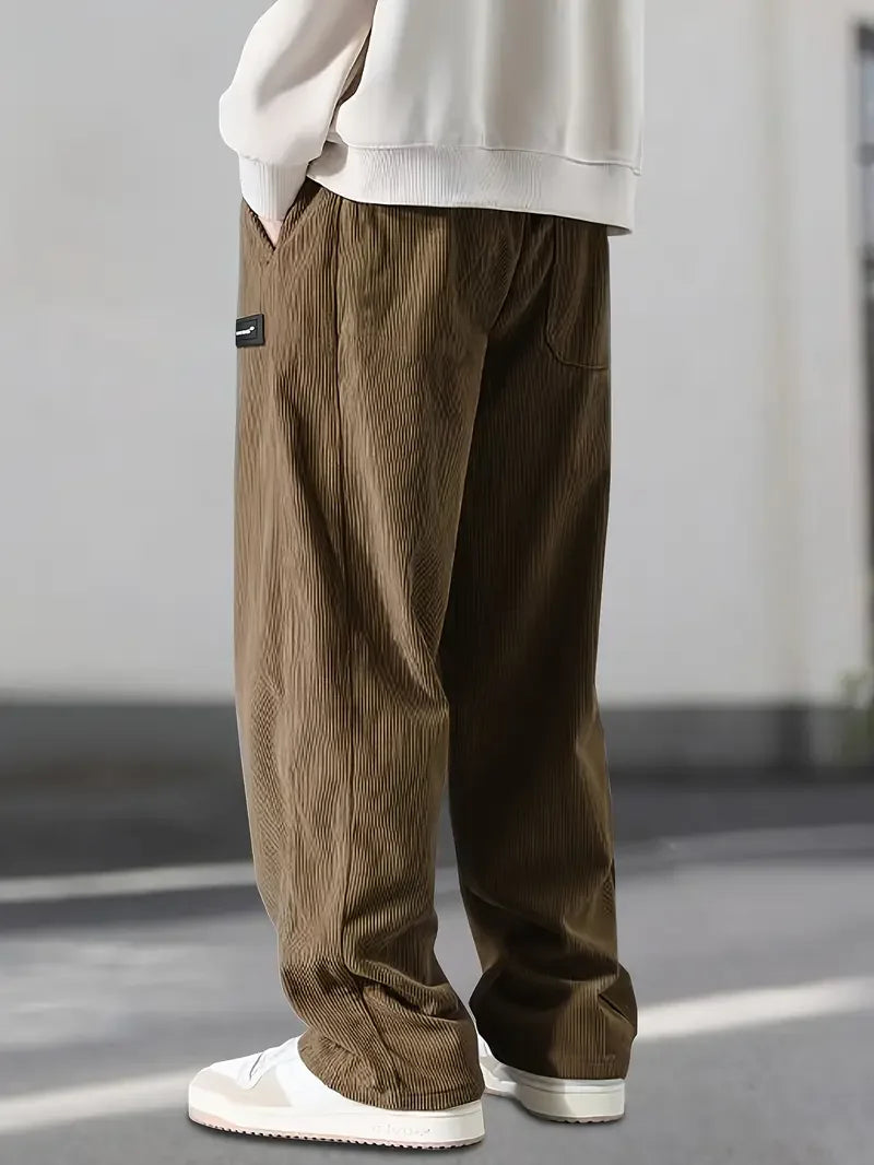 Elliot | Men’s Relaxed Fit Pants with Soft Texture