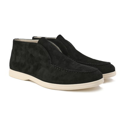 Wyatt | Men’s High Top Suede Loafers