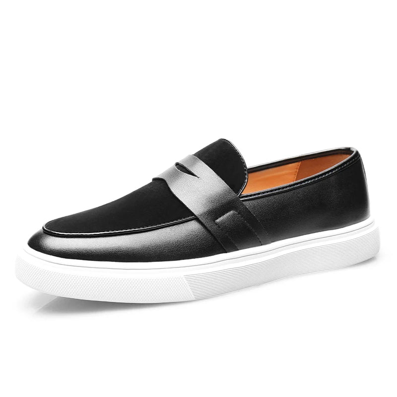 Wesley | Men’s Suede Loafers with Low-Profile Sole