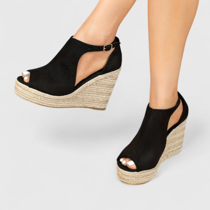 Karina | Women’s Peep Toe Wedge Heel Sandals