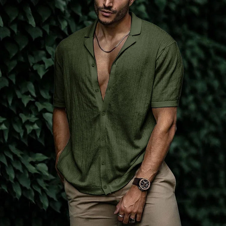 Beckett | Men’s Casual Short Sleeve Button Up Shirt