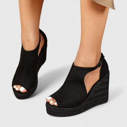 Karina | Women’s Peep Toe Wedge Heel Sandals
