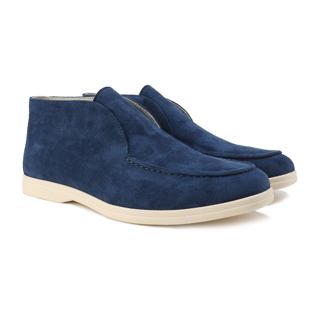 Wyatt | Men’s High Top Suede Loafers