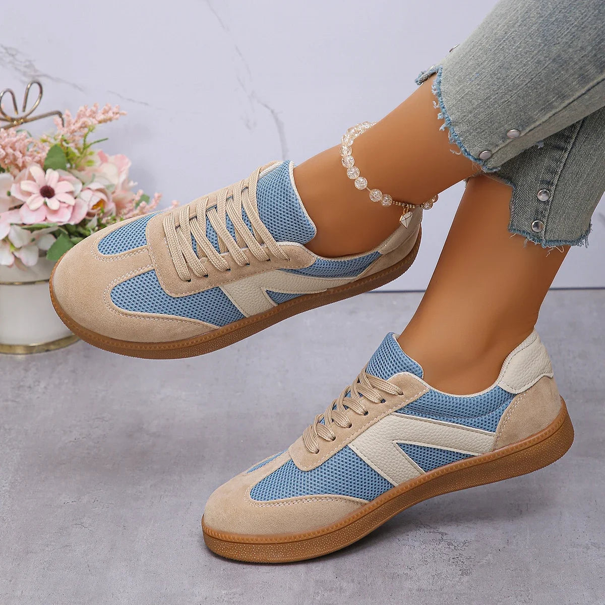 Avery | Women’s Retro Low-Top Sneakers