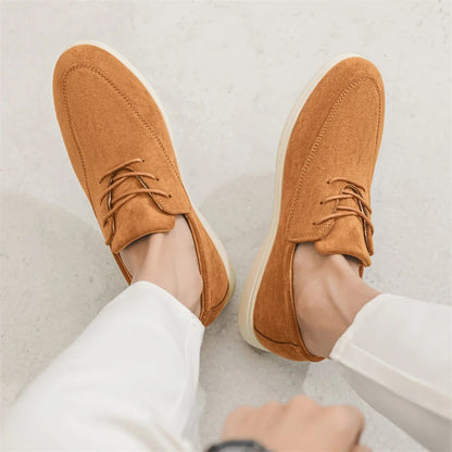 Grant | Men’s Lace-Up Suede Loafers