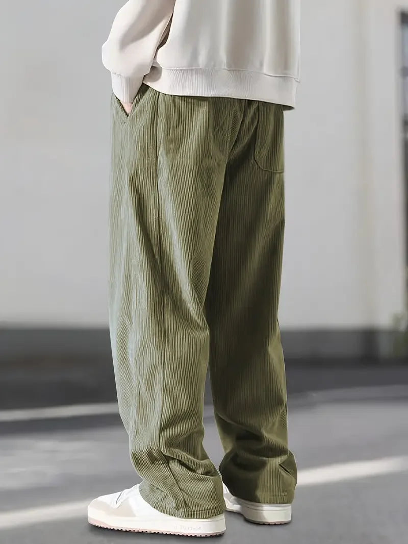 Elliot | Men’s Relaxed Fit Pants with Soft Texture
