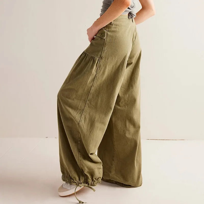 Brielle | Women’s Denim Harem Pants