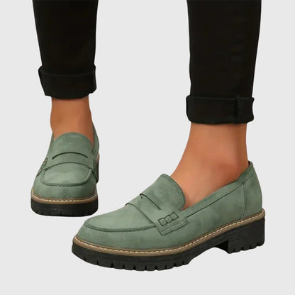 Sloane | Women’s Timeless Suede Penny Loafers