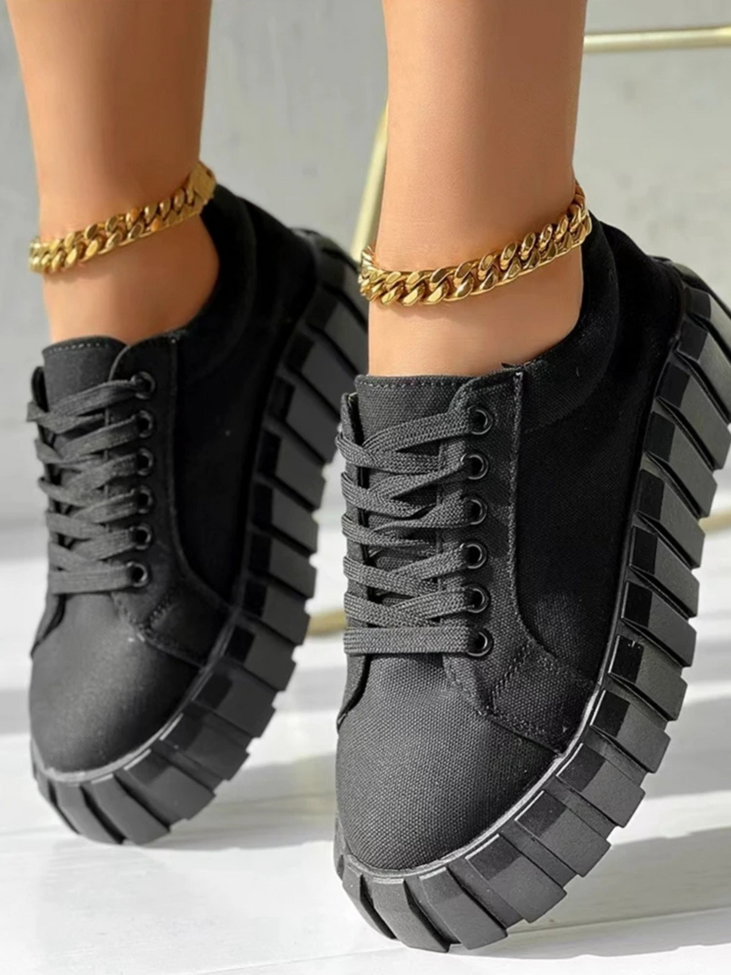 Nina | Women’s Platform Sneakers with Elevated Sole